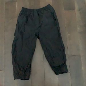 Tuffo black rain pants size 3